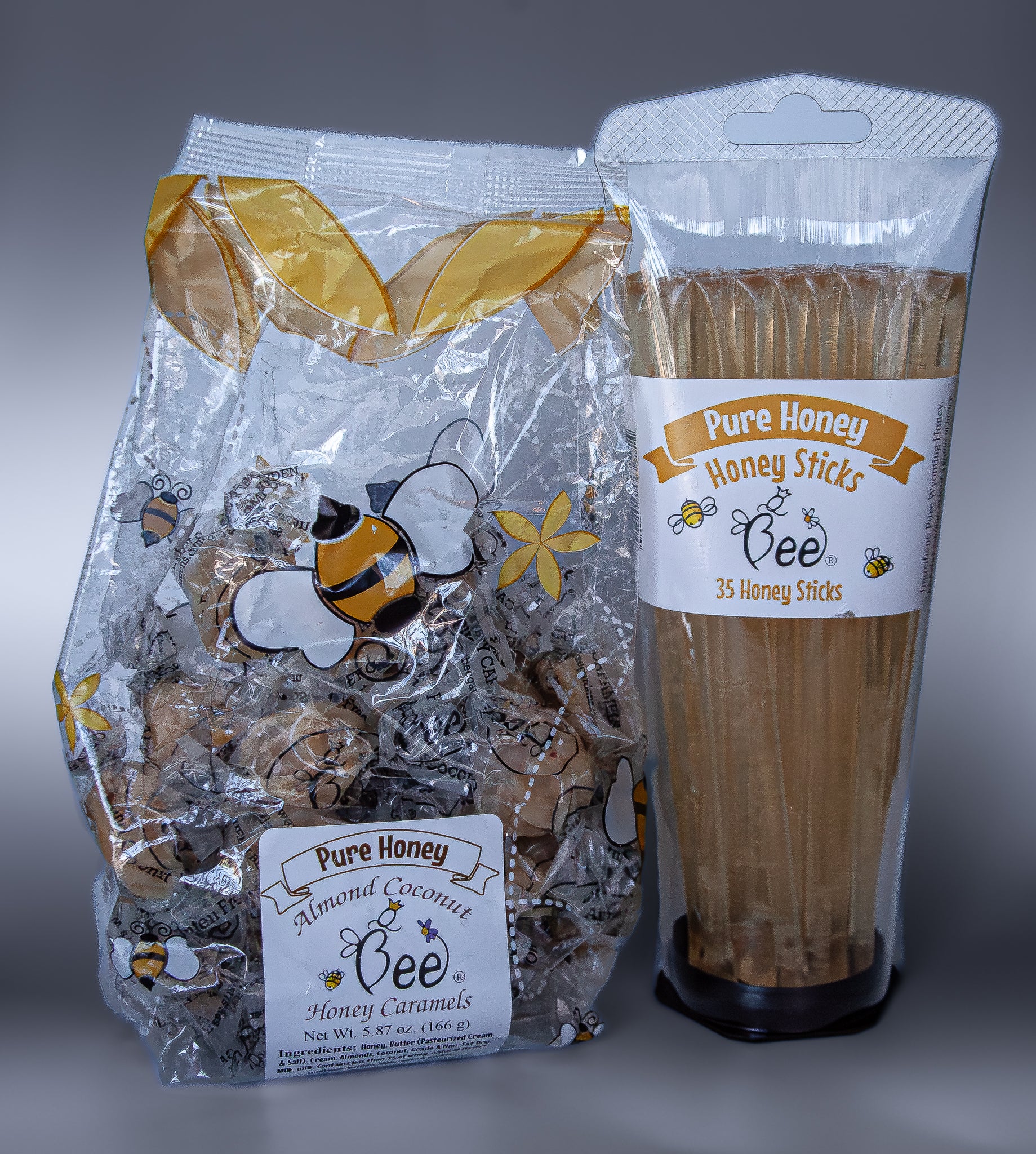 Honey Carmel & Honey Sticks Snack Box