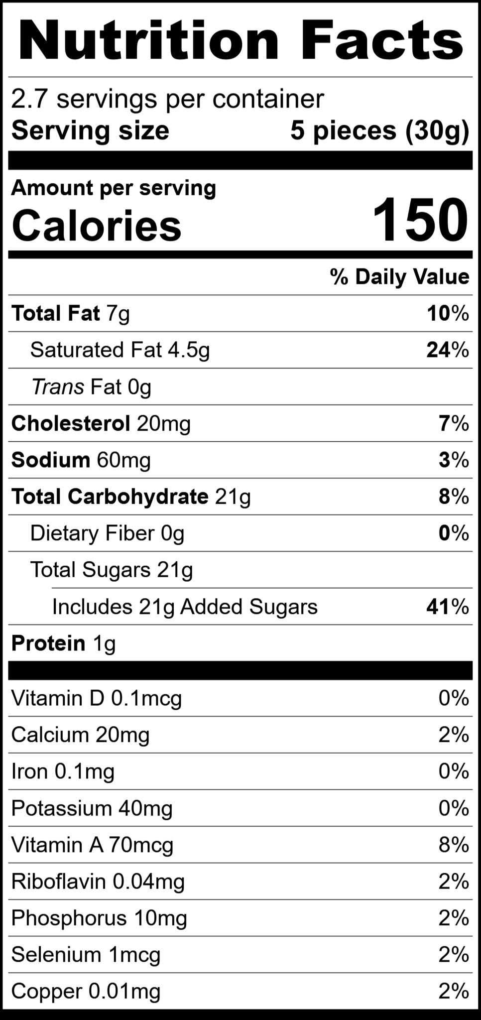 Honey Caramel Variety Bag 5.87oz bags