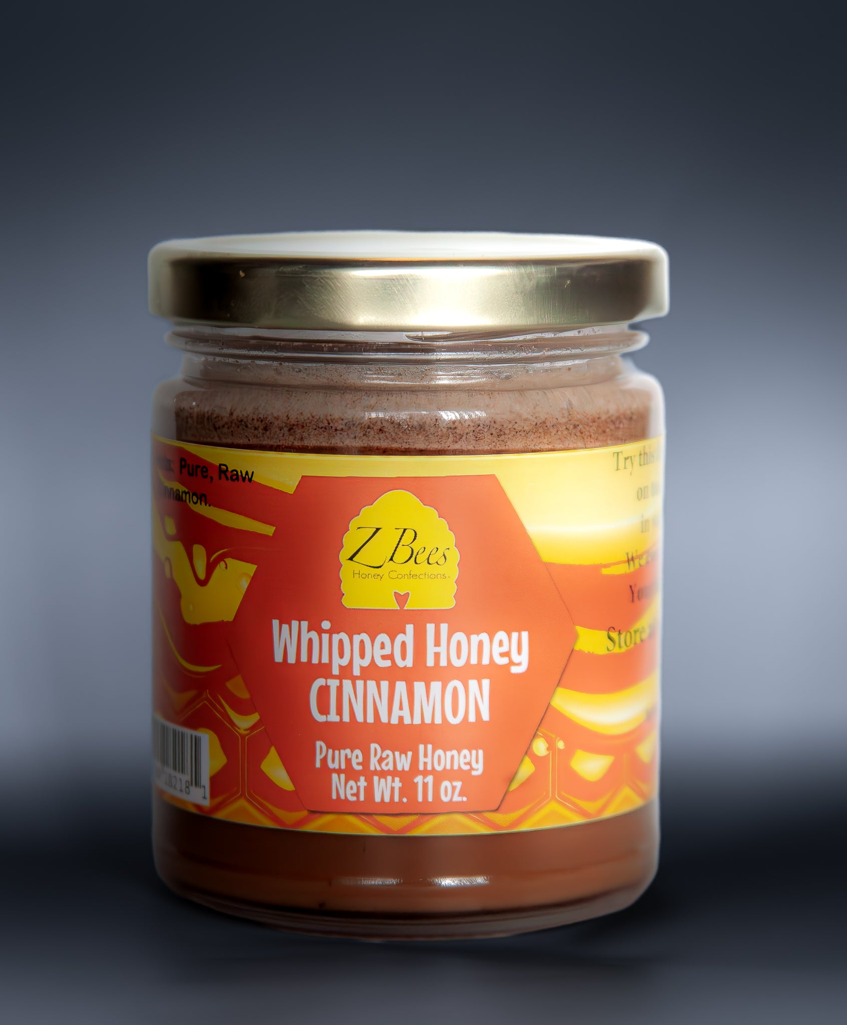 Whipped Honey | Raw Wildflower Honey 11oz jar