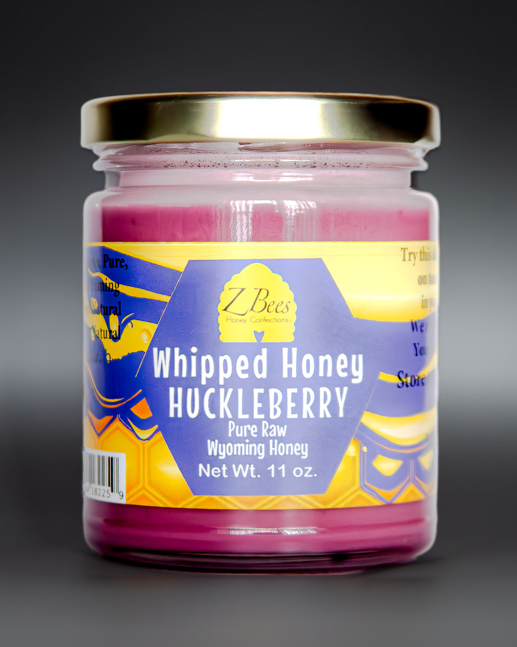 Whipped Honey | Raw Wildflower Honey 11oz jar