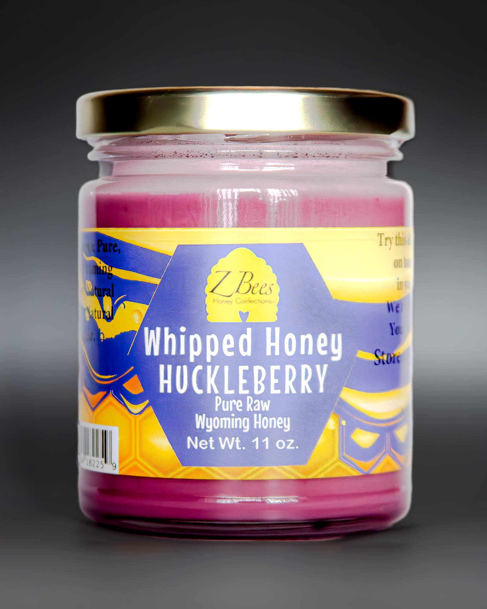 Whipped Honey | Raw Wildflower Honey 11oz jar